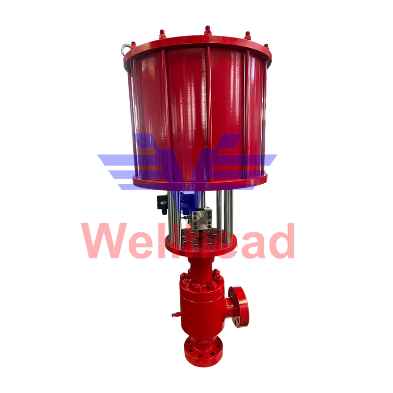 API 6A High Pressure Pneumatic Choke Valve API 6A High Pressure Pneumatic Choke Valve