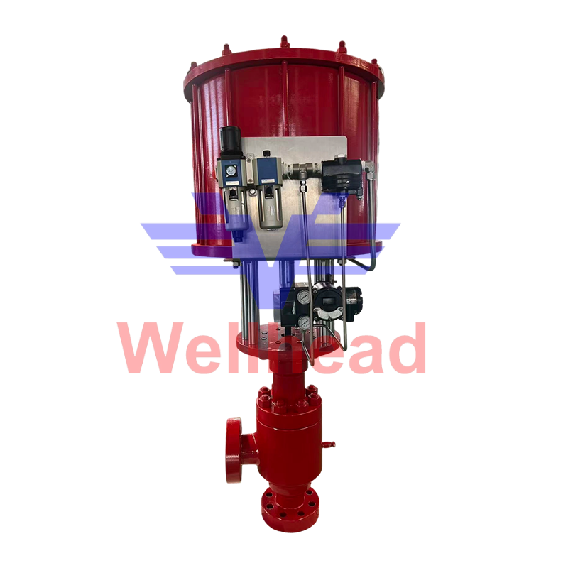 API 6A High Pressure Pneumatic Choke Valve API 6A High Pressure Pneumatic Choke Valve