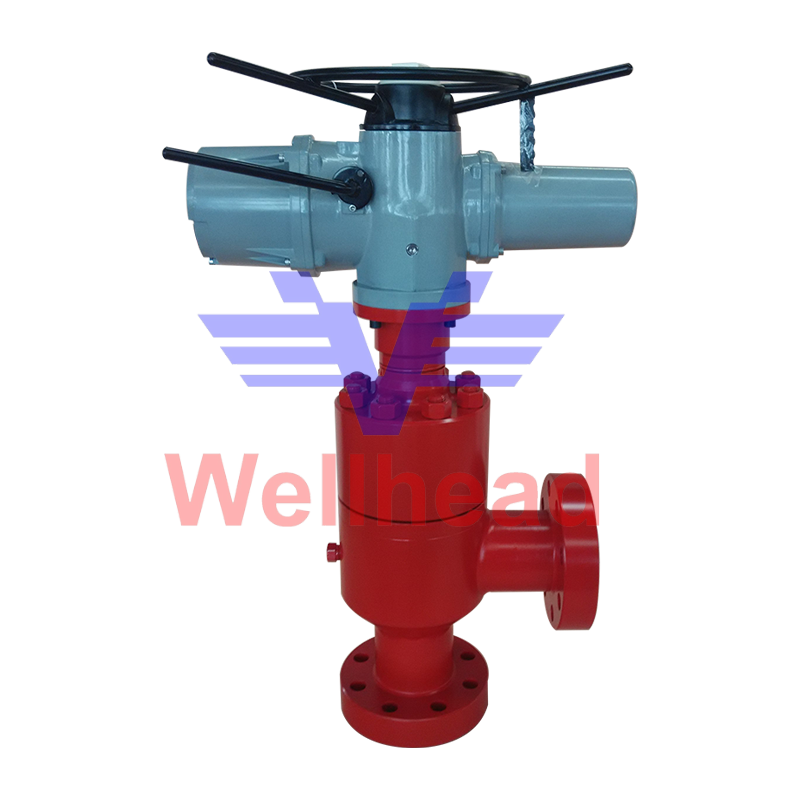 CC80 Elertric operation Plug and Cage Choke Valve