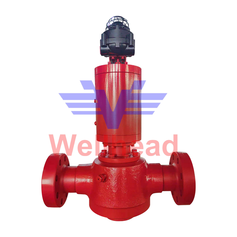 API 6A High Pressure Hydraulic Operated Low Torque Plug Valve with Flanged Connections